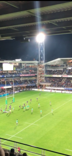 The match